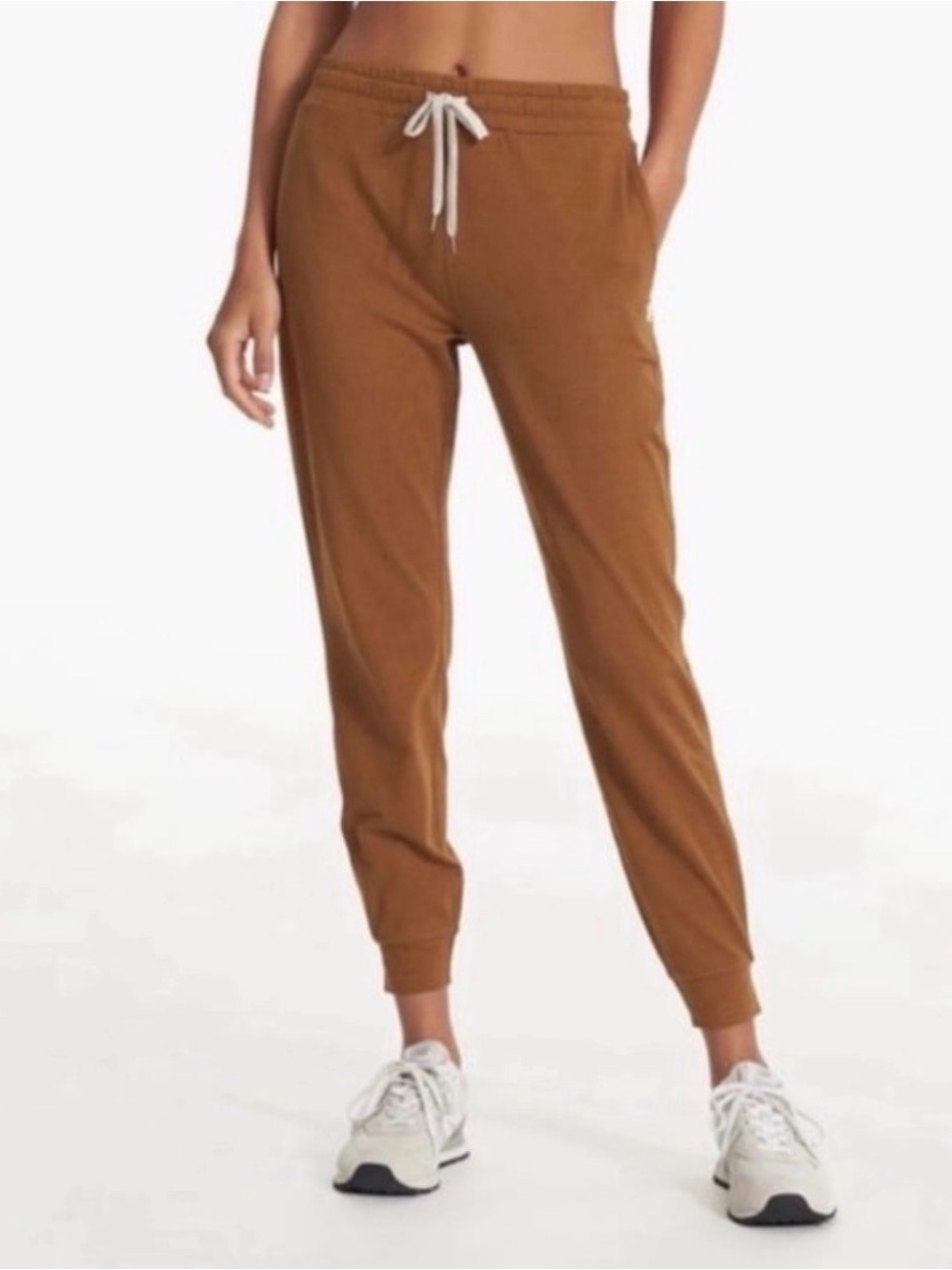 Vuori Brown Drawstring Jogger Pants